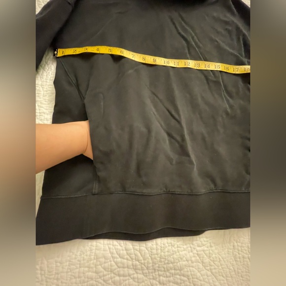 Womens Lululemon Pullover Cowl Turtle neck Pockets Long Sleeve Sweatshirt Sz 10 - Picture 4 of 8